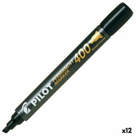 Pilot Marcador Permanente SCA-400 Negro (Set de 12)