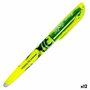 Pilot Marcador Fluorescente Frixion Light Borrable Amarillo (Set de 12)