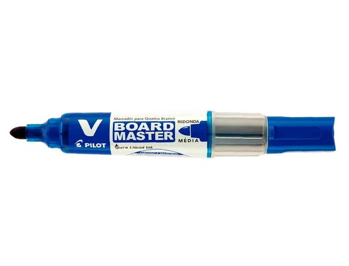 Pilot V Board Master Rotuladores para Pizarra Blanca, Azul, Set de 10 Pilot V Board Master Rotuladores para Pizarra Blanca, Azul, Set de 10