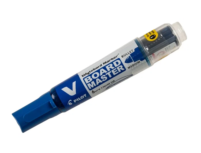 Pilot V Board Master Rotuladores para Pizarra Blanca, Azul, Set de 10 Pilot V Board Master Rotuladores para Pizarra Blanca, Azul, Set de 10