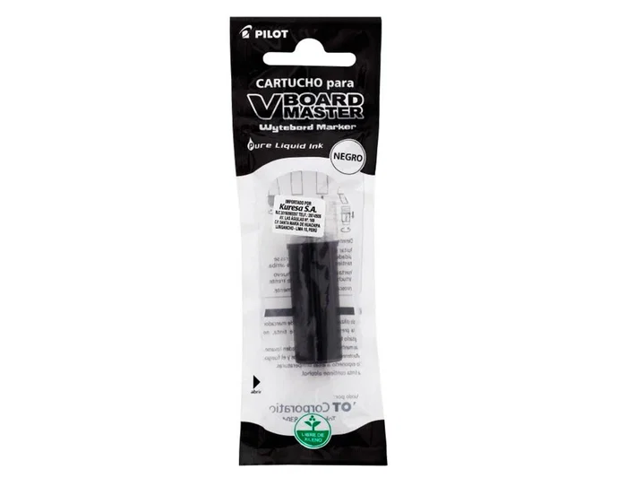 Pilot Recambio Rotulador Pizarra V Board Master Negro (Set de 12)