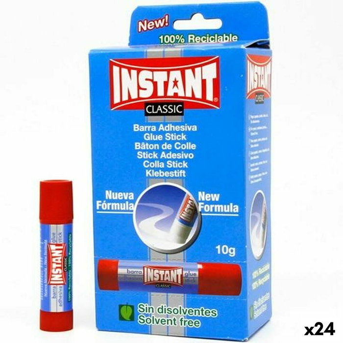 INSTANT Barra de Pegamento Instant Classic 10g (Set de 24)