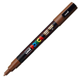 POSCA Marcador PC-3M Punta Cónica 0,9-1,3 mm Marrón Set de 6 (Set de 6)