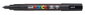 POSCA Marcador de Pintura PC-3M Punta Cónica 0,9-1,3 mm Negro (Set de 6)