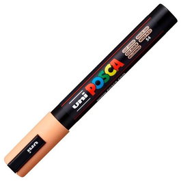 POSCA PC-5M Marcador No Permanente Punta Bala 1,8-2,5 mm Naranja Claro Set 6 (Set de 6)