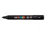 Posca Rotulador PC-5M Marcador de Pintura Negro Punta Cónica 1.8-2.5 mm