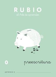 Cuaderno Rubio A5 Escritura Nº 0 (+3 Años) (Set de 10)