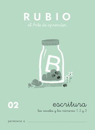 Cuaderno Rubio A5 Escritura Nº 02 (+4 Años) (Set de 10)