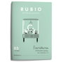 RUBIO Cuaderno A5 Escritura Nº 03 (+4 años)