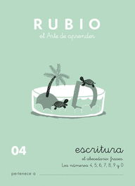 Cuaderno Rubio A5 Escritura Nº 04 (+4 Años) (Set de 10)