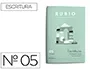 Rubio Cuaderno Caligrafía Nº 05 - Desarrollo de destrezas motrices para lenguaje escrito