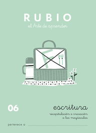 Cuaderno Rubio A5 Escritura Nº 06 (+5 Años) (Set de 10)