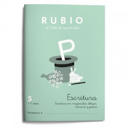 RUBIO Cuaderno A5 Escritura Nº 5 (+7 años)buoyancy