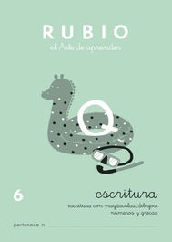 Cuaderno Rubio A5 Escritura Nº 6 (+7 Años) (Set de 10)