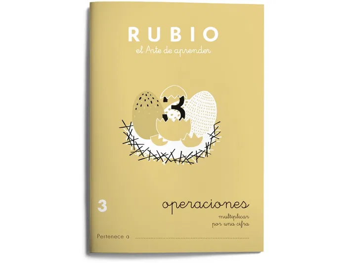 Rubio Cuaderno de problemas nº 3 para el desarrollo intelectual del alumno