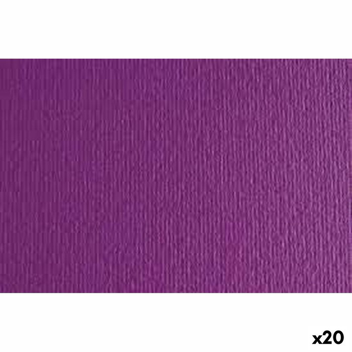 Fabriano Cartulina 220g Liso/Rugoso Viola (50x70 cm)