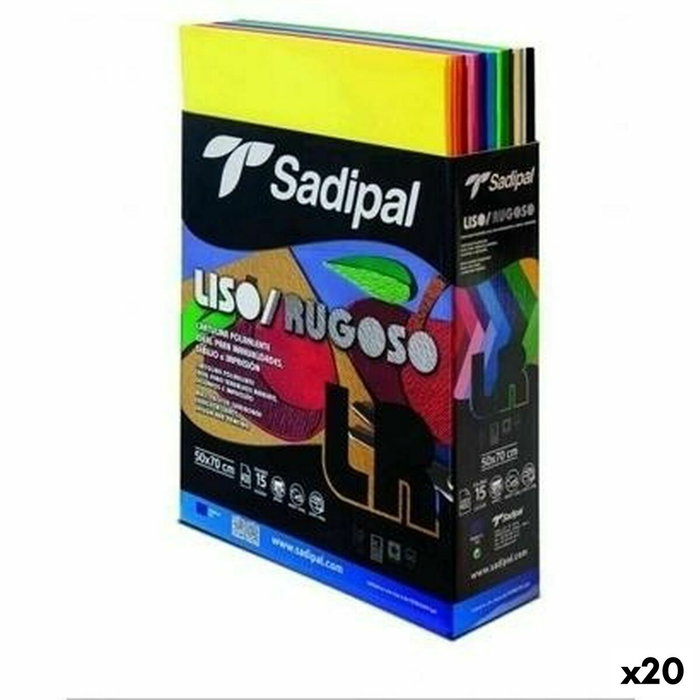 Fabriano Cartulina 220g Azul Cielo 50x70 cm (Set de 20)