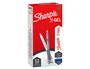 Sharpie S-Gel Fashion Bolígrafos Tinta Azul Punta Media 0.7mm Blanco y Azul Celeste (Set de 12)