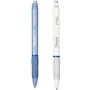 Sharpie S-Gel Fashion Bolígrafos Tinta Azul Punta Media 0.7mm Blanco y Azul Celeste (Set de 12)