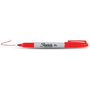Sharpie Marcador Permanente Fine Punta Redonda Rojo (Set de 12)