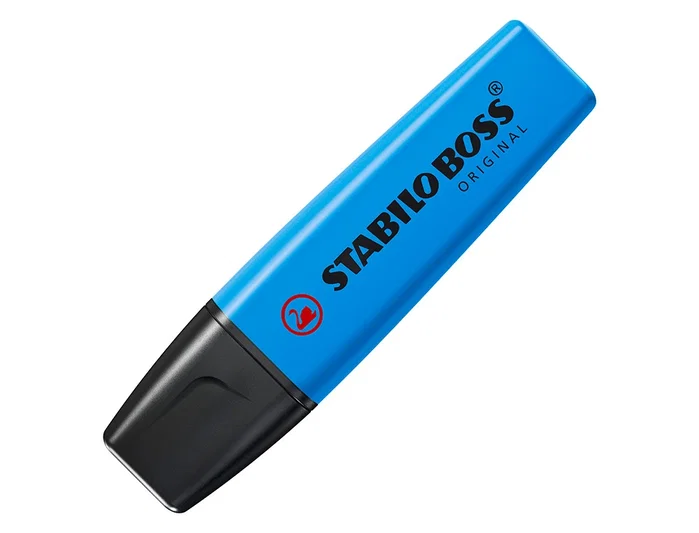 Stabilo Boss Original Marcadores Fluorescentes Azul (Set de 10)