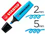 Stabilo Rotulador Boss Fluorescente Azul Trazo 2/5 mm antisecado hasta 4 horas