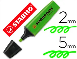 Stabilo 70 Rotulador Boss Fluorescente Verde