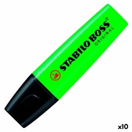 Stabilo STABILO BOSS ORIGINAL Marcadores Fluorescentes Verde (Set de 10)