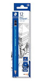 Staedtler Lumograph 100-2B Lápiz de Grafito Caja 12 Unidades