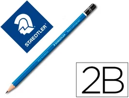 Staedtler Lumograph 100-2B Lápiz de Grafito Caja 12 Unidades