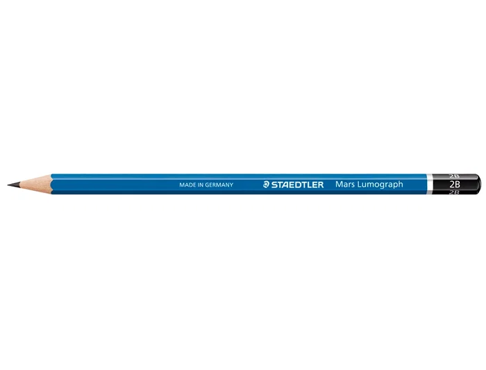 Staedtler Lumograph 100-2B Lápiz de Grafito Caja 12 Unidades