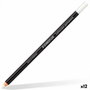 Staedtler Lumocolor Glasochrom Marcador Permanente en Seco Blanco (Set de 12)