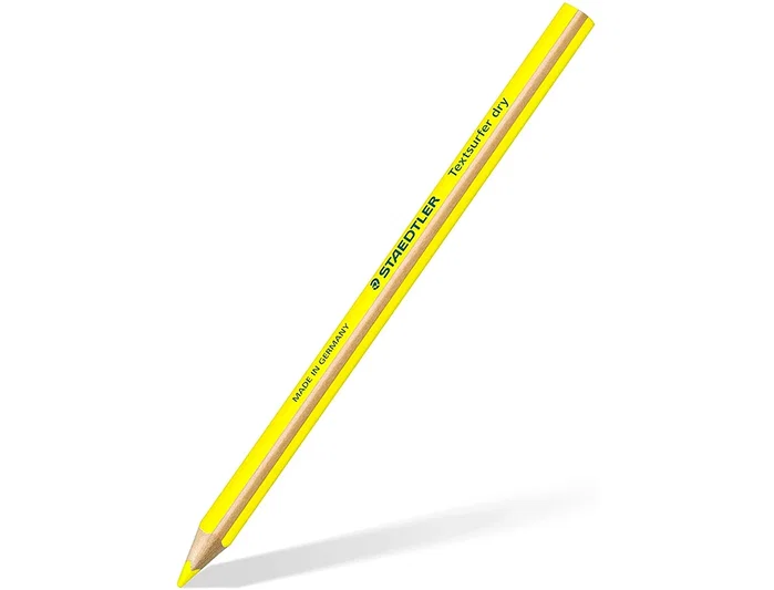 Staedtler Textsurfer Dry Lápices Fluorescentes Amarillo Neón (Set de 12)