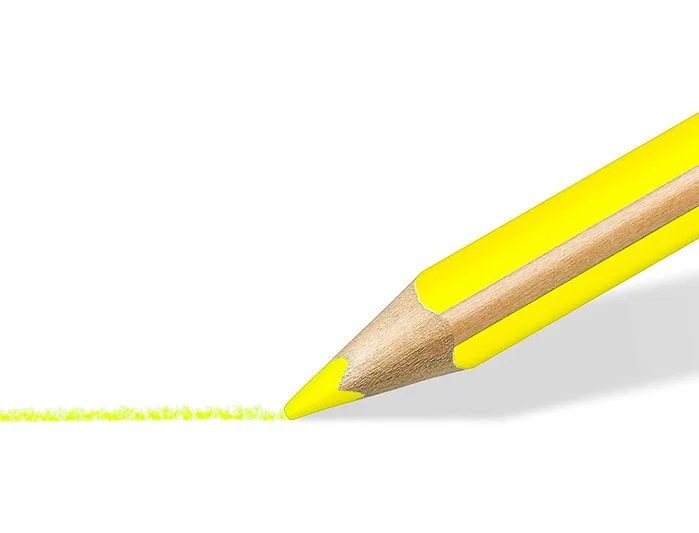 Staedtler Textsurfer Dry Lápices Fluorescentes Amarillo Neón (Set de 12)