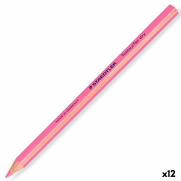 Staedtler Textsurfer Dry Lápices Fluorescentes Rosa, Set de 12 unidades