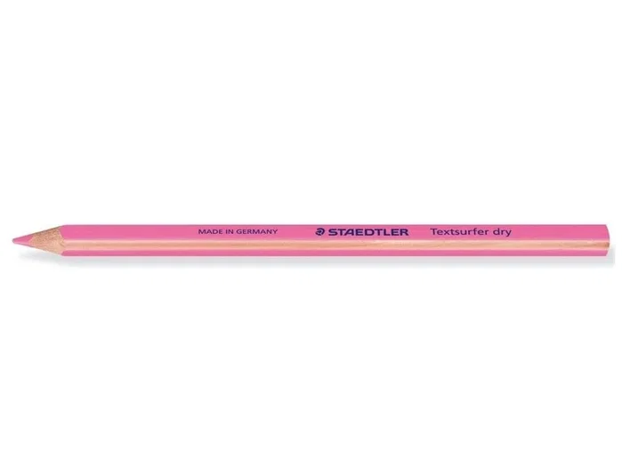 Staedtler Textsurfer Dry Lápices Fluorescentes Rosa, Set de 12 unidades