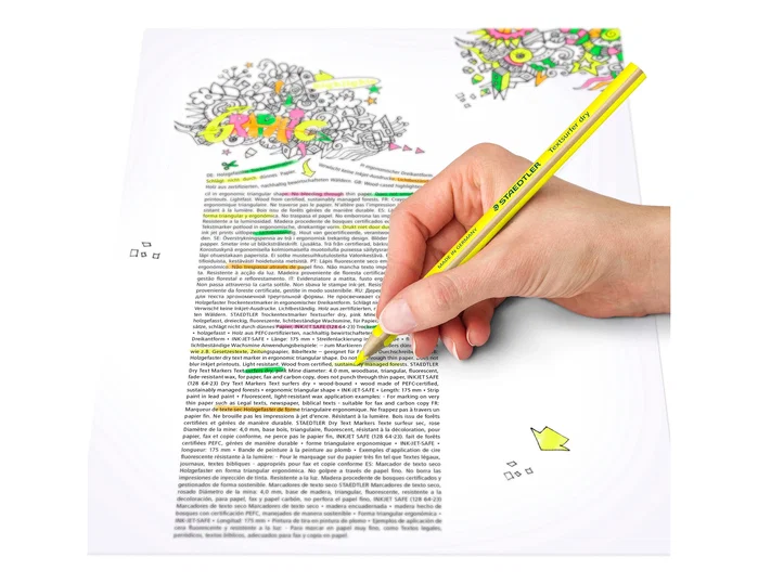 Staedtler Textsurfer Dry Lápices Fluorescentes Naranja Set de 12