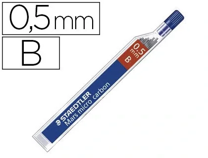 Staedtler Mars Micro Minas de Grafito 0,5 mm B