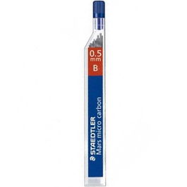 Staedtler Minas Mars Micro Carbon 0,5 mm B Estuche 12 Unidades (Set de 12)