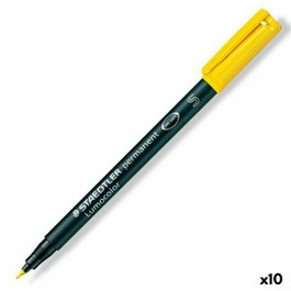 Staedtler Lumocolor 313-1 S Amarillo (Set de 10)