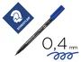 Staedtler Rotulador Permanente Lumocolor 313-3 S Azul (Set de 10) (Set de 10)