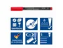 Staedtler Lumocolor 313 Set de 10 Rotuladores Permanentes Azules Punta 0.4 mm