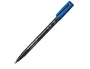 Staedtler Lumocolor 313 Set de 10 Rotuladores Permanentes Azules Punta 0.4 mm