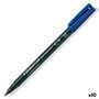 Staedtler Lumocolor 317-3 Azul Set de 10