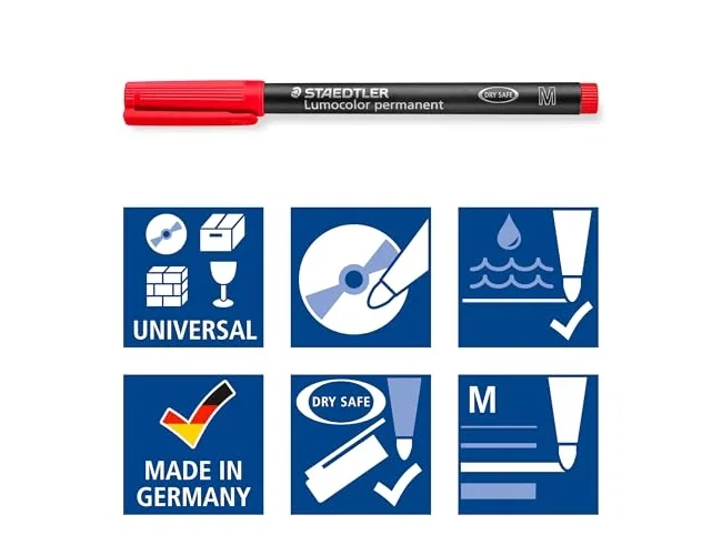 Staedtler Lumocolor 317-5 Verde (Set de 10) Staedtler Lumocolor 317-5 Verde (Set de 10)