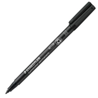 Staedtler Lumocolor 317-9 Negro Set de 10