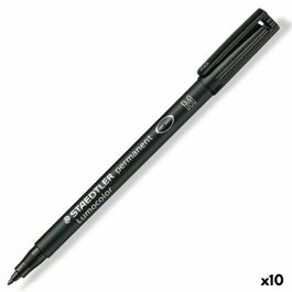 Staedtler Lumocolor 317-9 Negro Set de 10