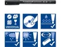 Staedtler Lumocolor 318-5 Verde Punta Fina 0,6 mm (Pack de 10)