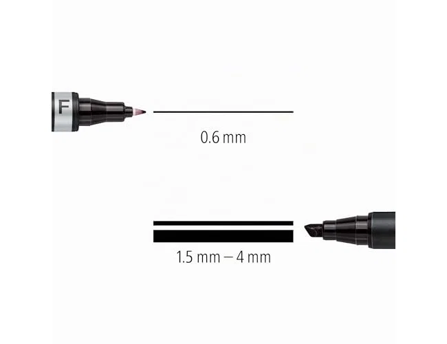 Staedtler Lumocolor 348 Negro Set de 10 Staedtler Lumocolor 348 Negro Set de 10