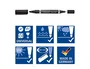 Staedtler Lumocolor 348 Negro Set de 10